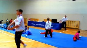 Разминка 1 | 2-ой открытый чемпионат Балтии по ушу 2015