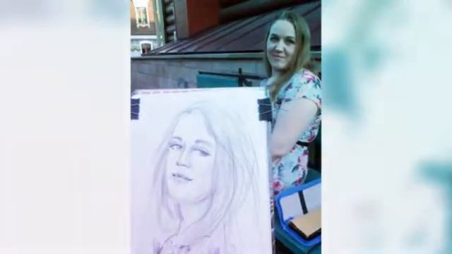 Иркутский июнь 2017 г. Портреты и шаржи с натуры Графика Пленэр © Беседин смотреть онлайн