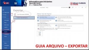 Informática para iniciantes #37: Word 365 - Parte 1 com Fabrício Melo