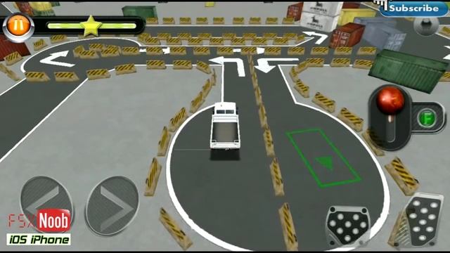 Trucker Parking Simulator Gameplay Pickup Truck IOS HD