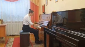 Запольская Дарья. Э.Мак-Доуэлл.Колибри.Ми мажор.Ф.Бургмюллер.Песня гондольера.Ля мажор.