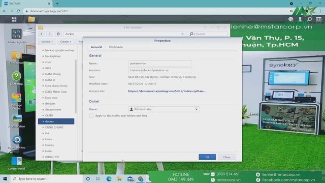 Hướng dẫn cài Portainer trên NAS Synology | Mstar Corp смотреть онлайн