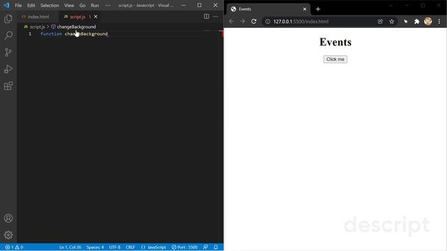JavaScript Events
