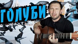 Голуби / под гитару песня С.Михалка
