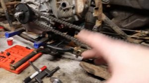 Honda GX 270 9HP Engine Swap In A Old Suzuki LT185 Frame,  Episode 2!! Stay Tuned for Episode 3!!!