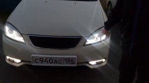 Обзор Рестайл Фар и ПТФ Daewoo Gentra