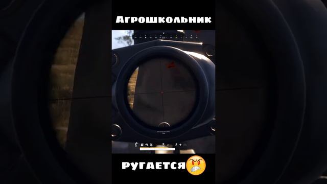 На меня наехал агрошкольник токсик PUBG #Shorts