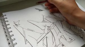 Как сделать объем в граффити.(ЛЕГКО)#грффити#искусство#обучение