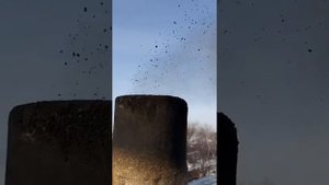 Дешовый и эфективный способ чистки дымохода.