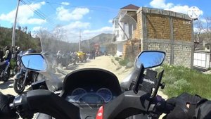на скутере в Крым