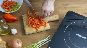 Курица в соевом соусе с овощами. Вкусный ужин! Курица с овощами