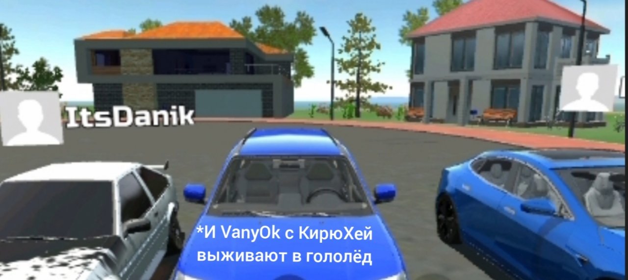 ВАНЁК, ДАНИК, И КИРЮХА ВЫЖИВАЮТ В ГОЛОЛЁД| CAR SIM MULTIPLAYER