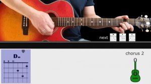 I HEARD IT THROUGH THE GRAPEVINE - CCR - Guitar lesson - Acoustic guitar (with chords & lyrics)