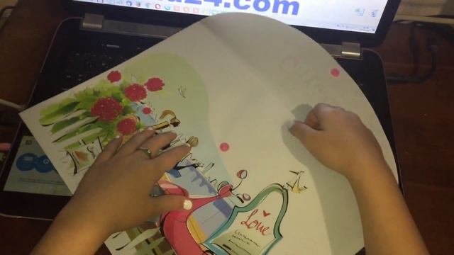 Папка-конверт на кнопке А4 "Сity girls" L6002 490718 смотреть онлайн