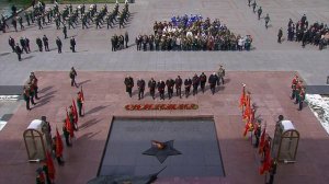 Владимир Путин. Возложение цветов к Могиле Неизвестного Солдата 9 мая 2024 года