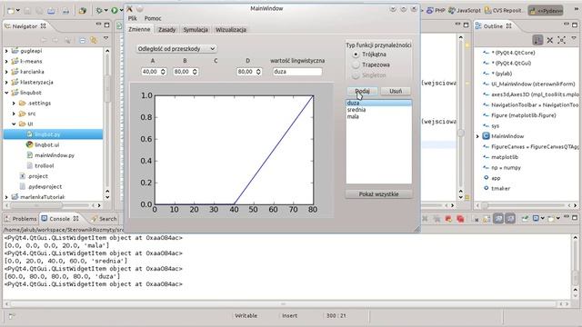 [Python] Fuzzy logic car controller смотреть онлайн