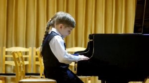 Вальс из балета "Спящая красавица" (П.И.Чайковский) Иоанн Раула (3 кл.), Анна Дик(2 кл.)