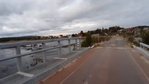 Здесь Горбушу можно ловить руками \ река Ковда. Беломорье. Мурманская обл.