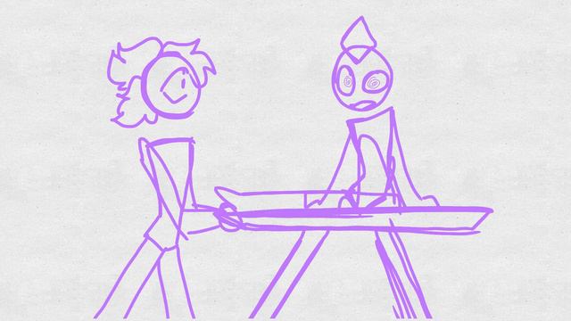 Hot dog French fries wip