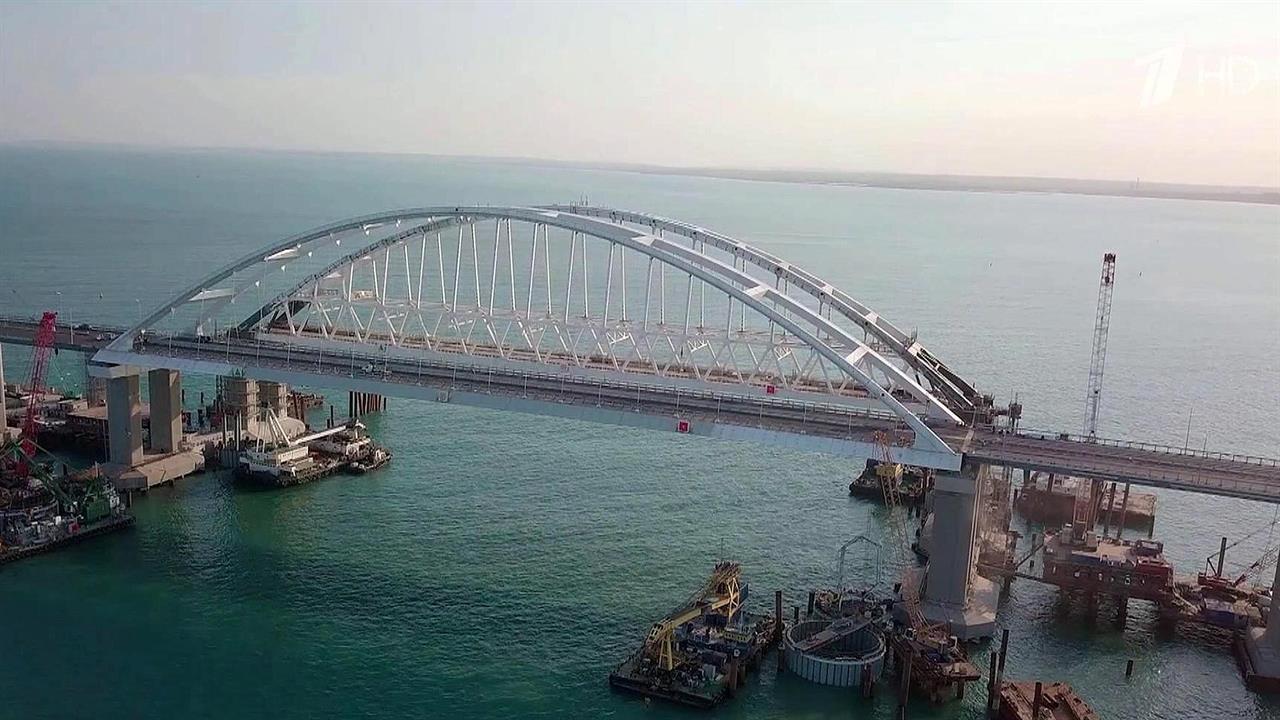 В Крыму в ближайшие дни откроют автомобильное движение по мосту через Керченский пролив