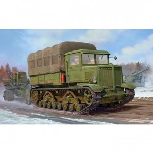 Сборная модель тягача «Ворошиловец» от Trumpeter