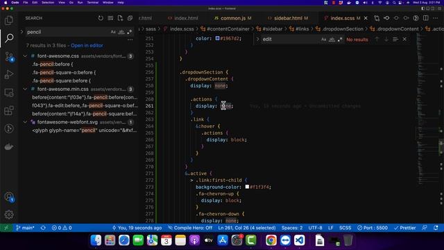 Part 6 | Google Contacts Full stack clone with HTML5 + SASS + Javascript + Nodejs Express.js + MySQ