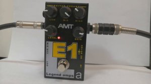 обзор предусилителя АМТ Legend amps E1
