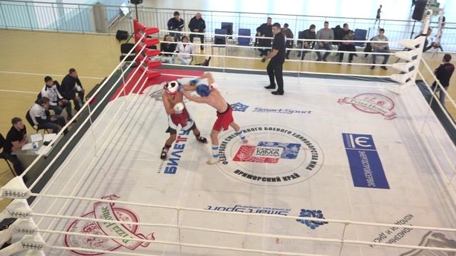 170. Андрей Тимченко ск Витязь г. Владивосток - Павел Юрьев ск Фулл Контакт г. Артем 73 к