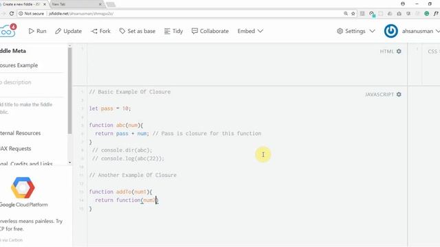 Javascript Closure tutorial ( Closures Explained )
