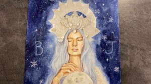 ВЕРХОВНАЯ ЖРИЦА значение Аркана. Таро Волшебной Зимы