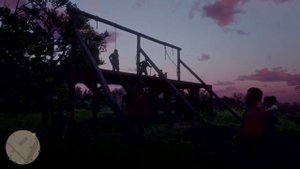 Встретил казнь через повешивание Red Dead Redemption 2