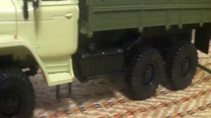 УРАЛ-44202 бортовой от DeAgostini сравнение с УРАЛом от Автоистории1:43