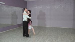 Танго - энциклопедия элементов. 7# Круговое ганчо (энганчо). Школа "Танго без правил".