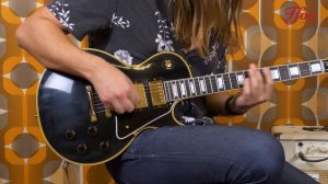 Gibson 1957 Les Paul Custom Reissue 3 Pickup VOS Ebony played by Leif de Leeuw | Demo @ TFOA