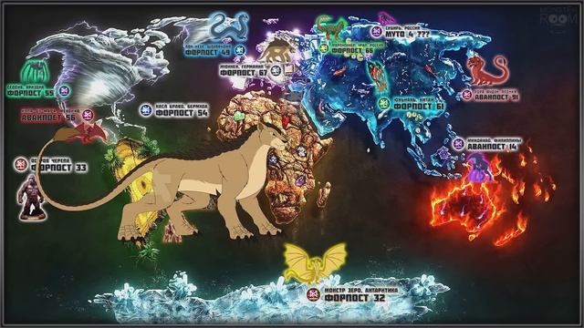 МЕСТА СДЕРЖИВАНИЯ ТИТАНОВ ➤ Все титаны Монстерверс (Годзилла) смотреть онлайн