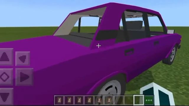 3D MOD на Жигули для Minecraft Bedrock Edition.