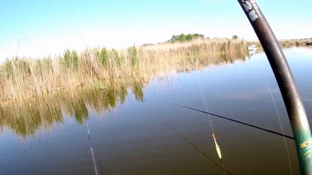 Открытие рыбалки с лодки. Хороший клев плотвы смотреть онлайн