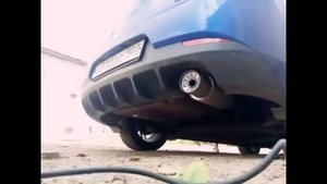 Сайленсер - флейта для глушителя/прямотока. Kia Cerato Koup. Exhaust