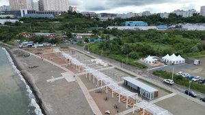 Пляж на Татарке, г. Владивосток