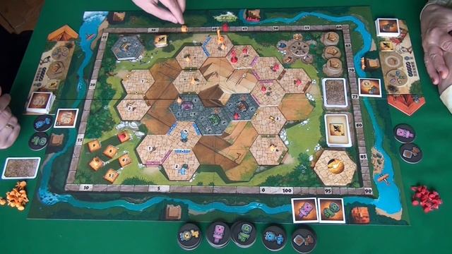 Тикаль II - играем в настольную игру. Tikal II board game. смотреть онлайн