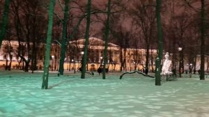 ⁴ᴷ⁶⁰  СПб. Прогулка по Александровскому саду??Saint-Petersburg?Walk through the Alexandrovsky Garde