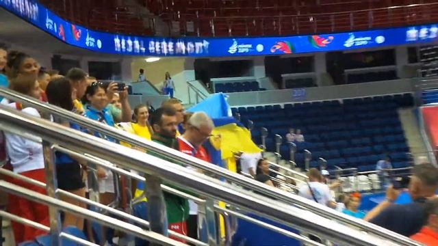 Награждение Георгия Зантараи на II Европейских Играх в Минске смотреть онлайн