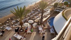 Rubi Hotel. A block std room sea view / Вид на море из номера отеля Руби