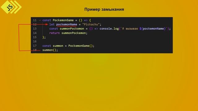 JavaScript Closures - Замыкание [Джаваскрипт для начинающих] #44