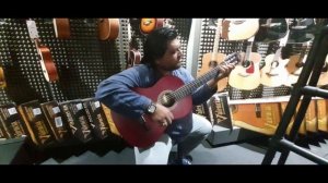 HP_GUIDES: Reviewing VALENCIA VC204TWR Classical Acoustic guitar with Nylon strings from Europe