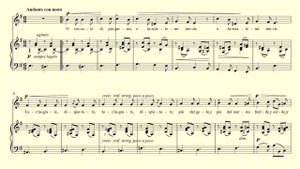 O cessate di piagarmi - Scarlatti - accompaniment in E minor - O cessate di piagarmi accompaniment
