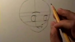 рисуем аниме девочку