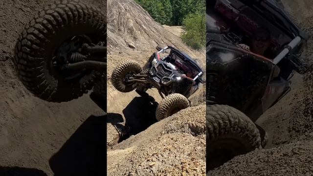 Работа подвески багги brp maverick x3