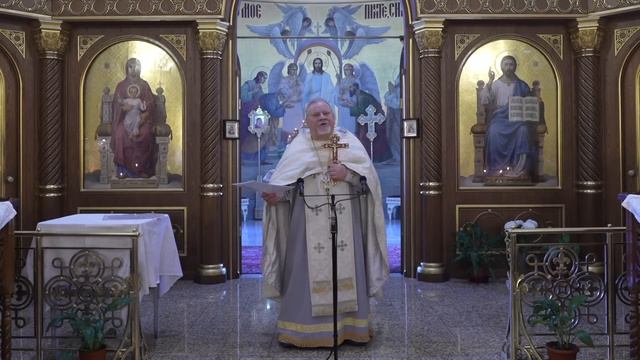 Явление благодати и силы Божией. Проповедь священника Георгия Полякова. смотреть онлайн