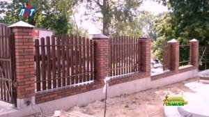 Установка забора на ленточном фундаменте. Автоматические ворота.(ЗаборСервисСтрой)
